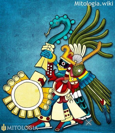 Huitzilopochtli ––∈ El dios azteca del éxito y el fracaso ––∈ Mitologia ...