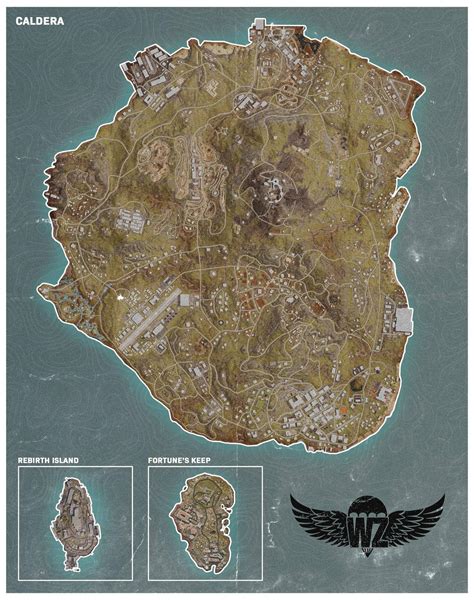 A visual comparison of the 3 Warzone maps : CODWarzone