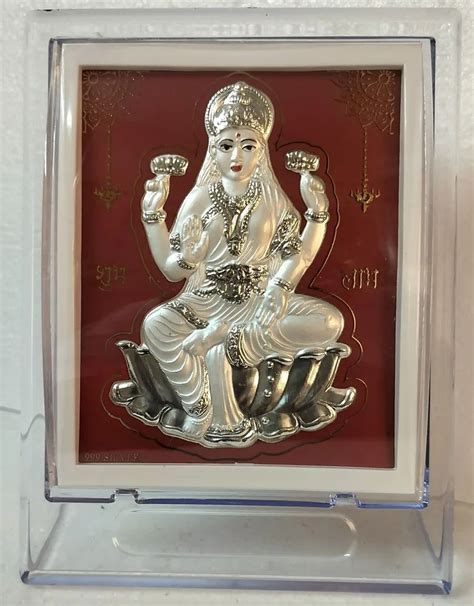 Silver Laxmi Ji Frame at Rs 550 | Silver Picture Frame in Rajkot | ID: 2852523189297