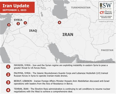 Iran Update, September 1, 2023 | Institute for the Study of War