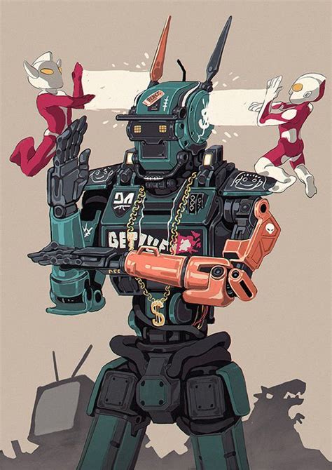 Ultra Chappie on Behance. I need a nice print of this for my wall Arte ...