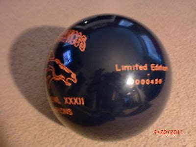 Denver Broncos Super Bowl XXXII Bowling Ball | #149539382