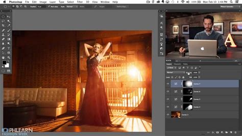 How to Create Beams of Light and Lens Flare in Photoshop - Elite Designer