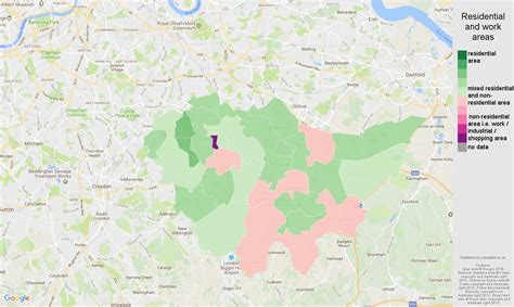 Bromley population stats in maps and graphs.