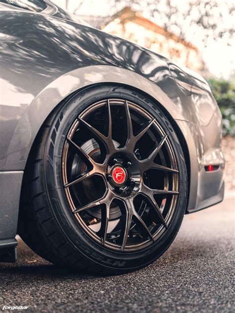 Magnetic Metallic Gray Ford Mustang - Forgestar M7S Wheels | Forgestar