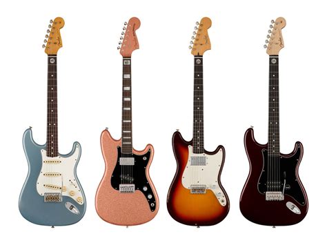 Take a first look at the student model-inspired Fender Custom Shop Guitars