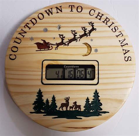 Christmas Countdown Timer - Etsy