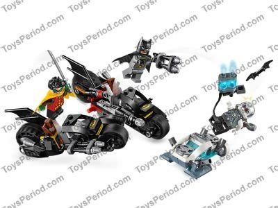 LEGO 76118 Mr. Freeze Batcycle Battle Set Parts Inventory and Instructions - LEGO Reference Guide