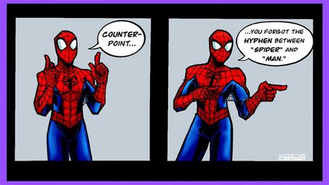 You Forgot the Hyphen | Spider-Man Comic Dub - YouTube