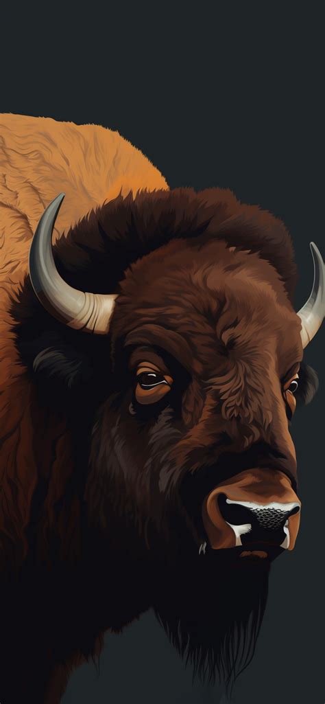 Bison Black Wallpapers - Aesthetic Bison Wallpapers for iPhone 4k