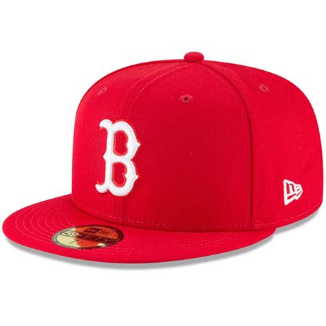 Boston Red Sox New Era Fashion Color Basic 59FIFTY Fitted Hat – Red ...