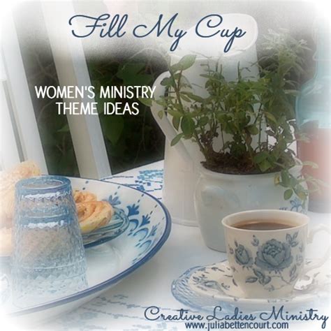 Fill My Cup Lades Meeting Theme Ideas | Made 2 B Creative | Womens ...