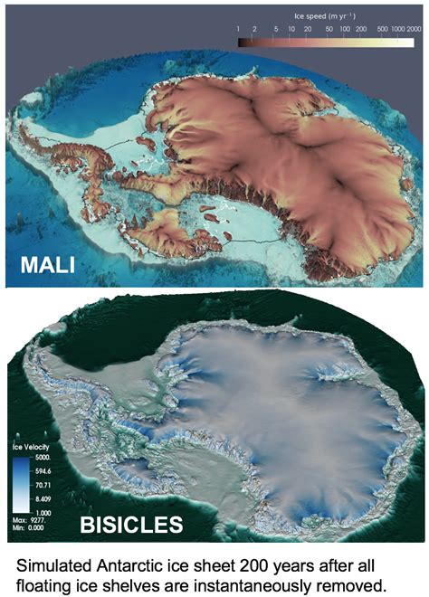 DOE Models Simulate Antarctic Ice Sheet Evolution