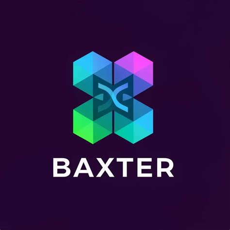 LOGO Design For Baxter Crypto Earnings Exchange Platform Dynamic Fusion ...