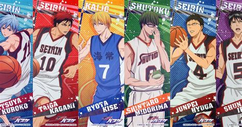 Kuroko No Basket Characters Pixels