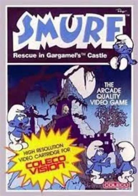 Smurf Rescue In Gargamel's Castle (1982)(Coleco)[a] ROM Download - CBS ColecoVision(ColecoVision)