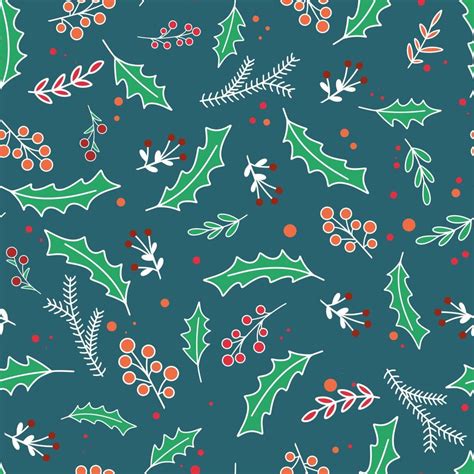 Christmas winter seamless pattern 14457009 Vector Art at Vecteezy