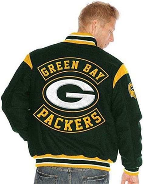 Green Bay Packers Leather Jacket - RockStar Jacket