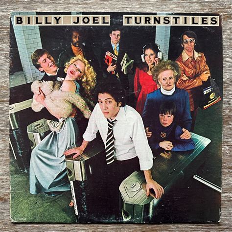 Billy Joel / Turnstiles. Classic 1976 Vinyl LP With new York - Etsy