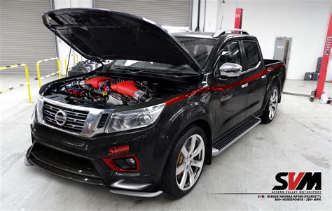 SVM Nissan Navara NP300 Is Powered by an 800+ HP VR38DETT Twin-Turbo V6 ...