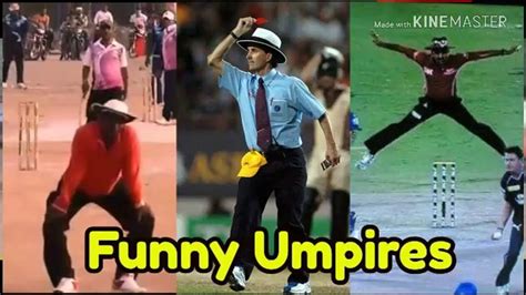 Umpires Most Funny Moments in Cricket History||Try to not Laugh||Ft Gotya,Billy Bowden - video ...