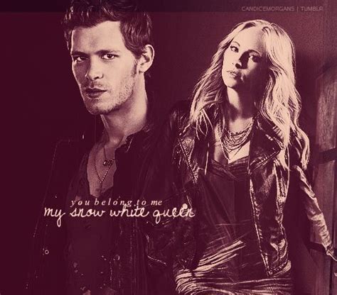 klaroline - with evanescence quote | Vampire diaries poster, Klaus and ...