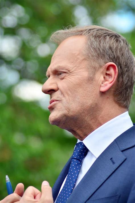 Donald Tusk the President of the European Council Present in Warsaw ...