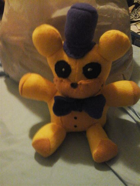 FNAF4 Fredbear plush custom by AshleyFluttershy on DeviantArt