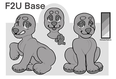 {F2U} Reference Sheet | Base by AnimatorMations on DeviantArt