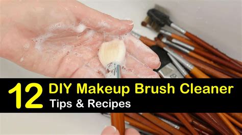 12 Amazingly Easy DIY Makeup Brush Cleaners