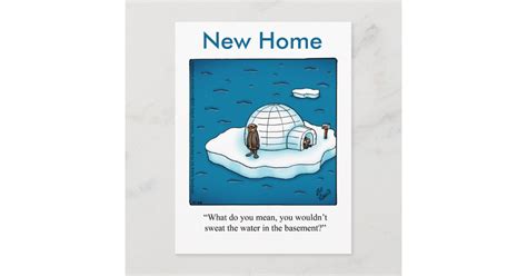 Funny New Home Humor Postcard | Zazzle