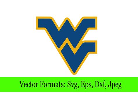 West Virginia Mountaineers SVG File – Vector Design in, Svg, Eps, Dxf, and Jpeg Format for ...