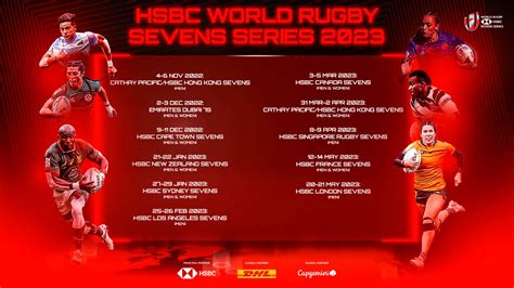 Olympic qualification at stake as bumper HSBC World Rugby Sevens Series 2023 schedule announced