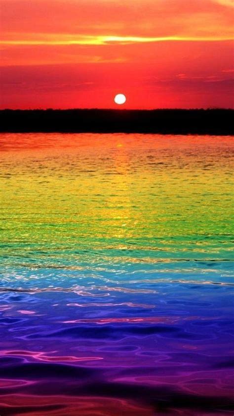 Rainbow Sunset Wallpapers - Top Free Rainbow Sunset Backgrounds ...