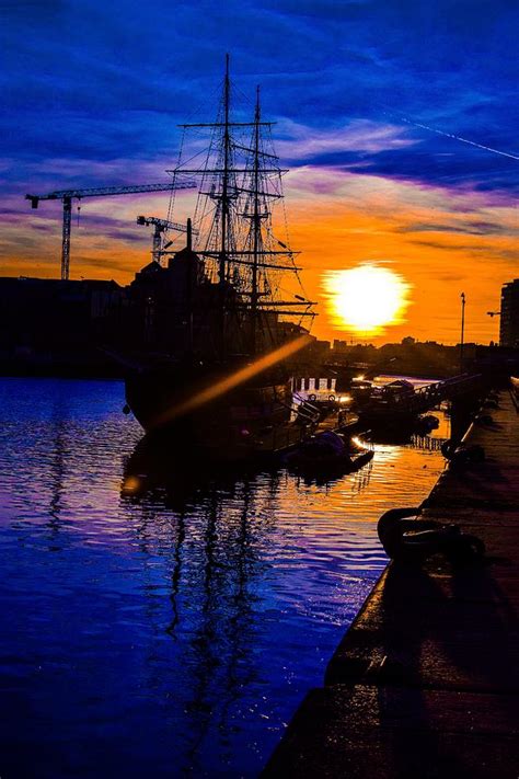 Ireland Dublin at Sunset Photograph by James Fitzpatrick - Pixels