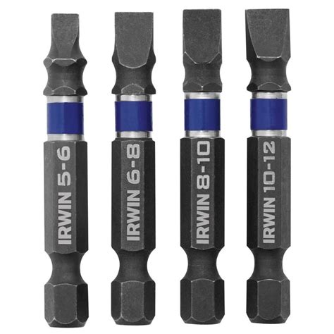 Shop IRWIN 4-Piece Impact Driver Bit Set at Lowes.com