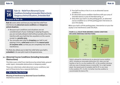 Modernizing Golf's Rules: Example of How the Rules Might Look in Print