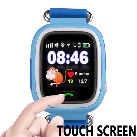 Toobur Q90 Smart Baby Watch Touch Screen WIFI GPS Tracker Smartwatch ...