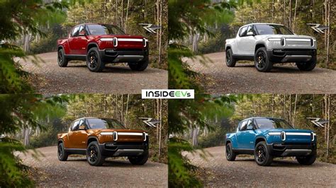 Check Out The Rivian R1T Electric Pickup Truck In 8 Different ...