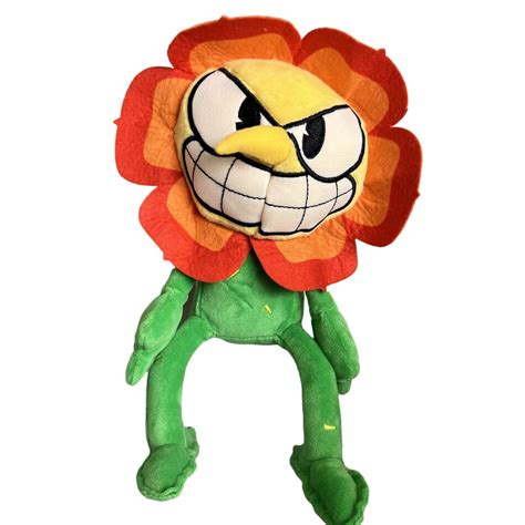 Game Cuphead Cagney Carnation Soft Stuffed Plush Toy - PlushStore.com ...