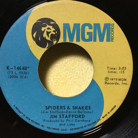 Jim Stafford – Spiders & Snakes (1973, Vinyl) - Discogs