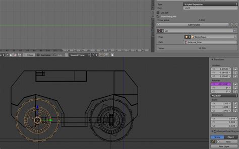 loran: Blender basic car rig