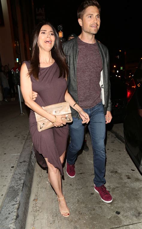 Roselyn Sanchez With Her Husband Eric Winter at Catch Restaurant in LA ...