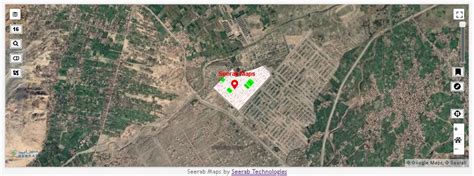 Dha Peshawar Sector B Map • Seerab