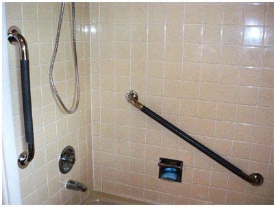 Handicap Grab Bars: Types and Placement for Bathroom Safety | Shower ...