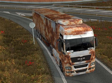 OLD RUST PACK FOR MAN TGX | ETS2 mods | Euro truck simulator 2 mods - ETS2MODS.LT