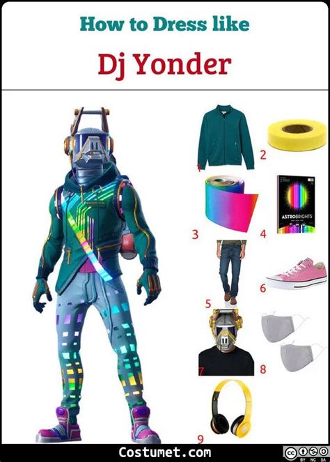 DJ Yonder (Fortnite) Costume for Cosplay & Halloween | Fortnite, Dj ...