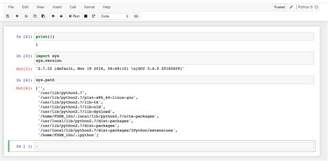 Python Jupyter notebook: Python3 displays, however Python2 runs - Stack Overflow