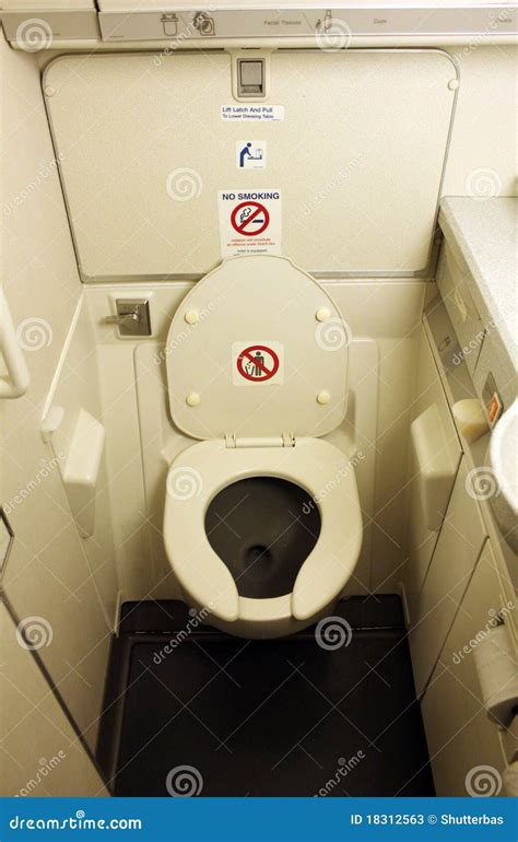 Aircraft Toilet Stock Photos - Image: 18312563