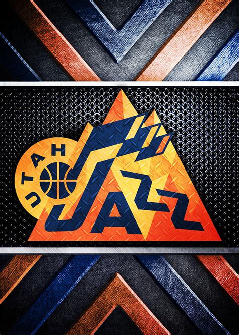 Utah Jazz Logo Art Digital Art by William Ng - Pixels